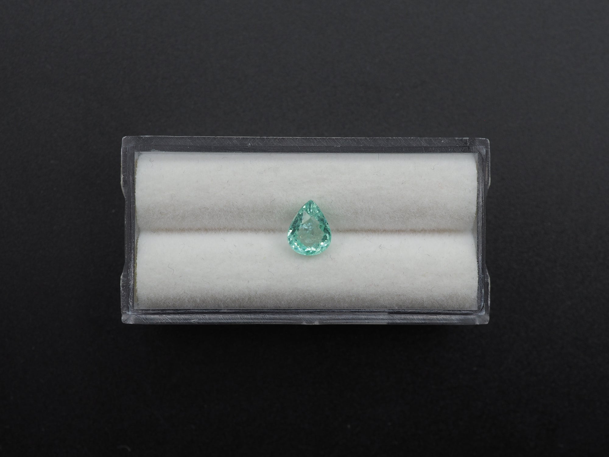Paraiba Tourmaline  Faceted Pear Shape 7.5 x 5.8 x 4.0 mm Single Piece Approximately 1.13 Carat
