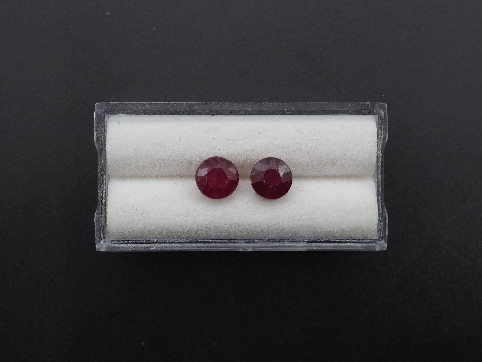 Madagascar Ruby  Faceted Round 7mm Approximately 3.04 Carat