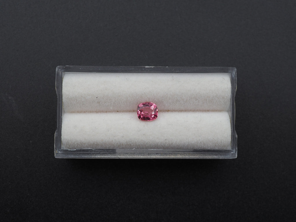 Pink Spinel Faceted Cushion  5.5 x 5 x 3 mm Single Piece Approximately 0.72 Carat