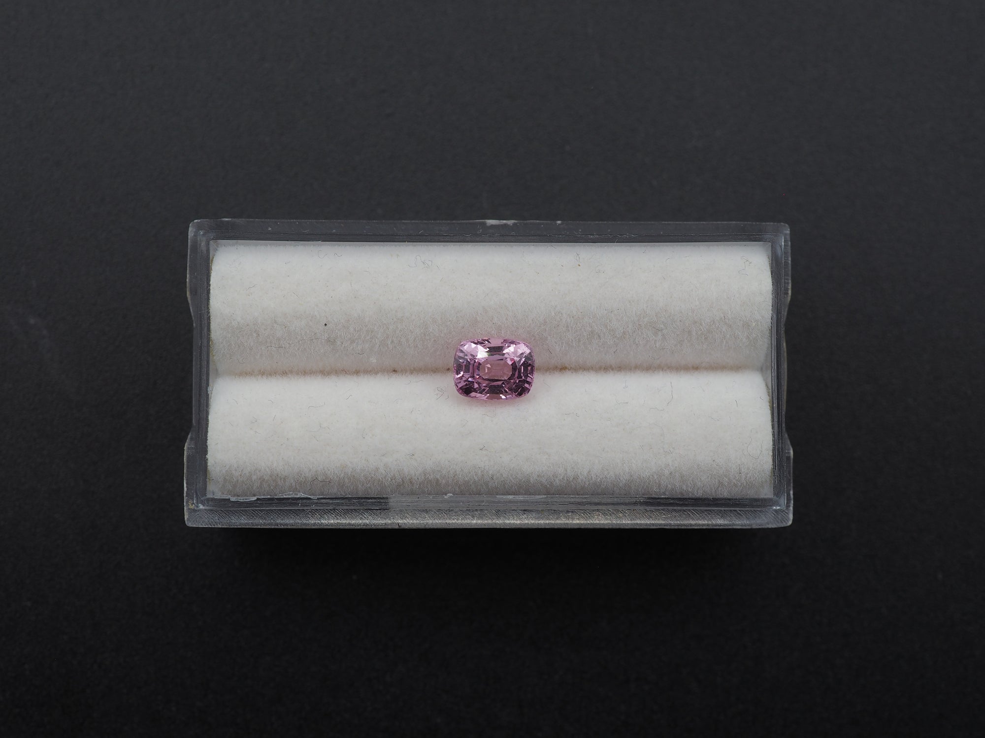 Pink Spinel Faceted Cushion 6.5x5x4mm Single Piece Approximately 1.15 Carat