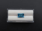 Blue Topaz  Faceted Rectangle 11 x 7 x 5.5 mm Single Piece Approximately 4.27 Carat