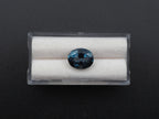 London Blue Topaz Faceted Oval Shape 12.1x9.9x7.4mm Single piece Approximately 5.62 Carat