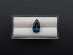 London Blue Topaz Faceted Teardrop  Shape 13x8x8.2mm Single piece Approximately 4.76 Carat