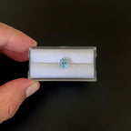 Faceted Aquamarine  Cushion  Square Shape  6.04 x 6.12 x 5.13mm Single Piece Approximately 1.14 Carat