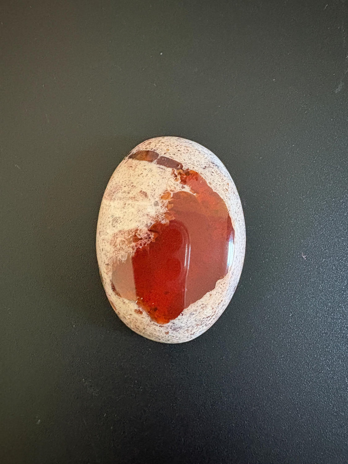 Mexican Fire Opal Cabochon 42x30 mm Approximately 97.80 Carat