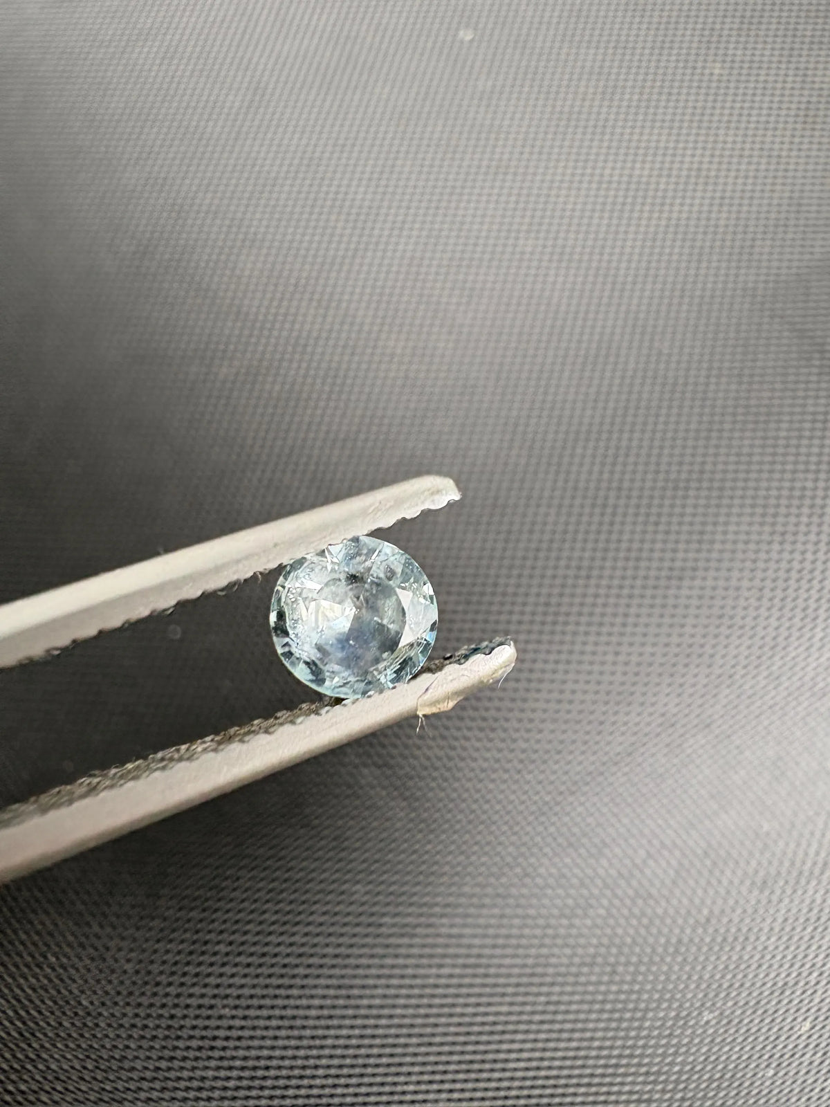 Montana Sapphire Faceted Round Shape 5.5mm Single Piece Approximately 0.70 Carat