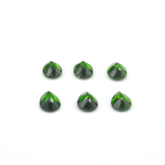 Chrome Diopside Pear Shape 5x4mm Approximately 2.06 Carat
