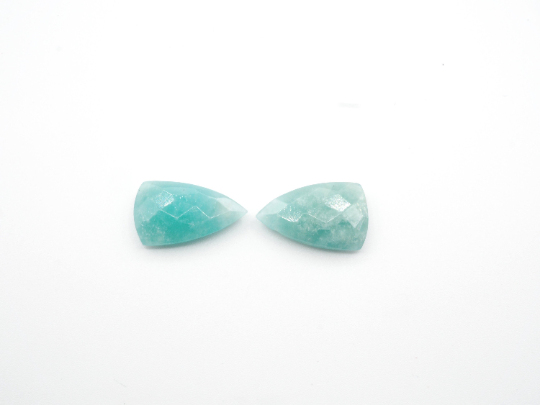 Amazonite Drilled Matching Pair 20 x 12mm
