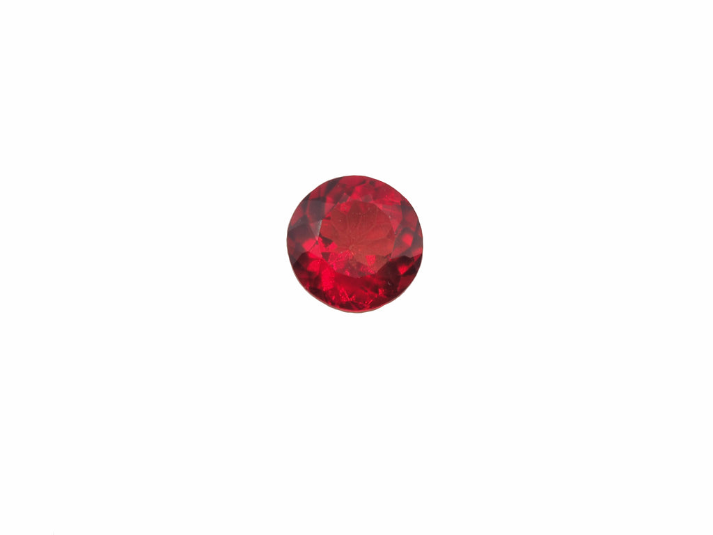 Red Topaz Round 10.3mm Approximately 4.81 Carat