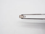 Labradorite Silver Bezel 6x4mm, Single Connector, Labradorite Charm