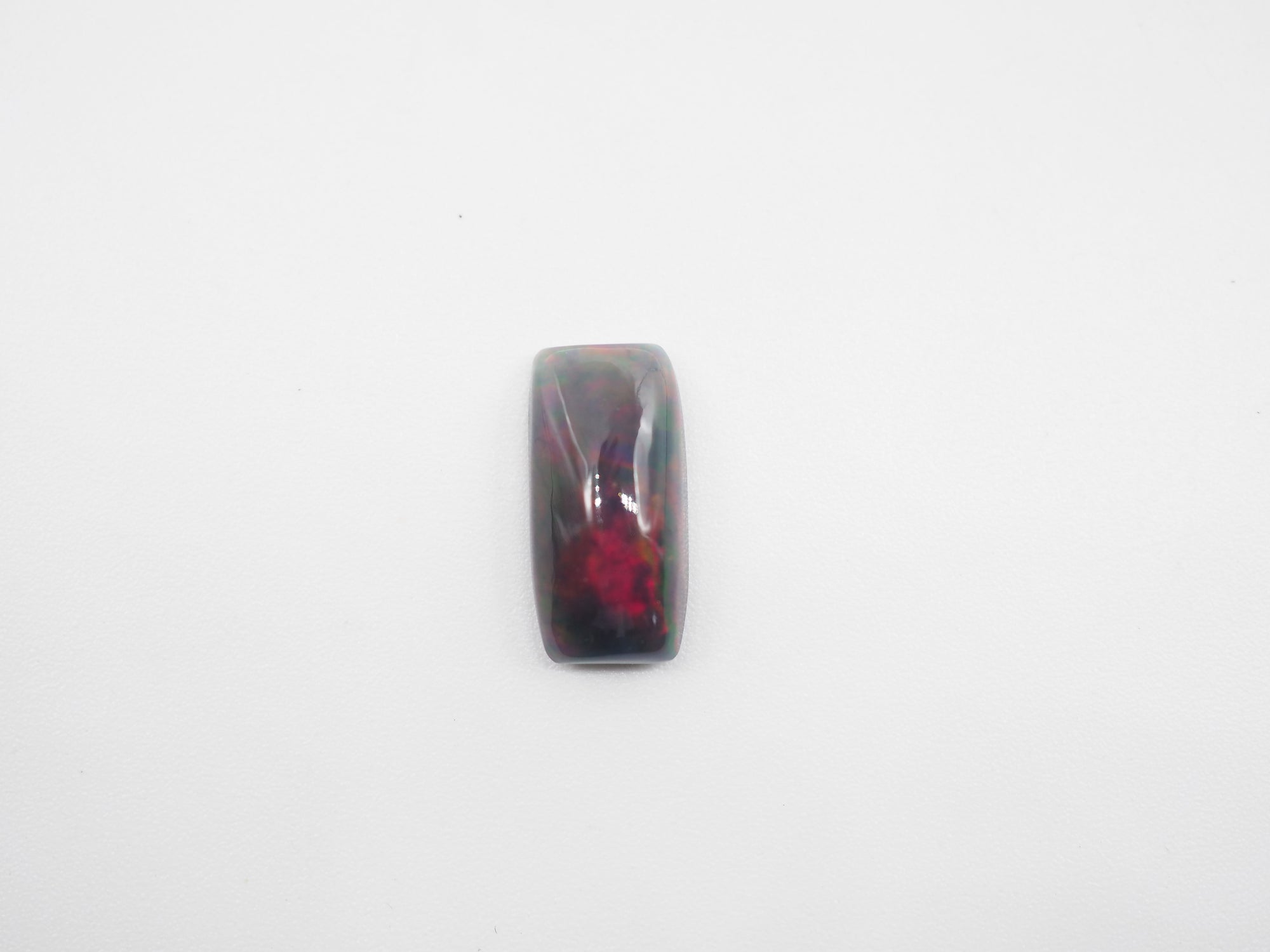 Ethiopian Black Opal 3.7x6.8x4.4mm Approximately 2.03Carat
