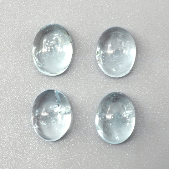 Aquamarine  Cabs Oval 9x7 mm Approximately 7.12 Carat