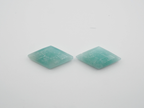 Amazonite Drilled Matching Pair Kite Shape 30 x 15mm
