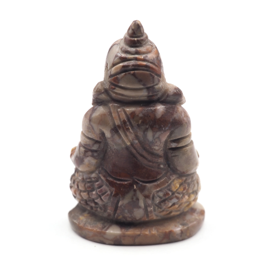 Finest Tiger Eye Carved lord Ganesh  43 x 28 mm| Home Decor | Birthday Gift | Souvenir