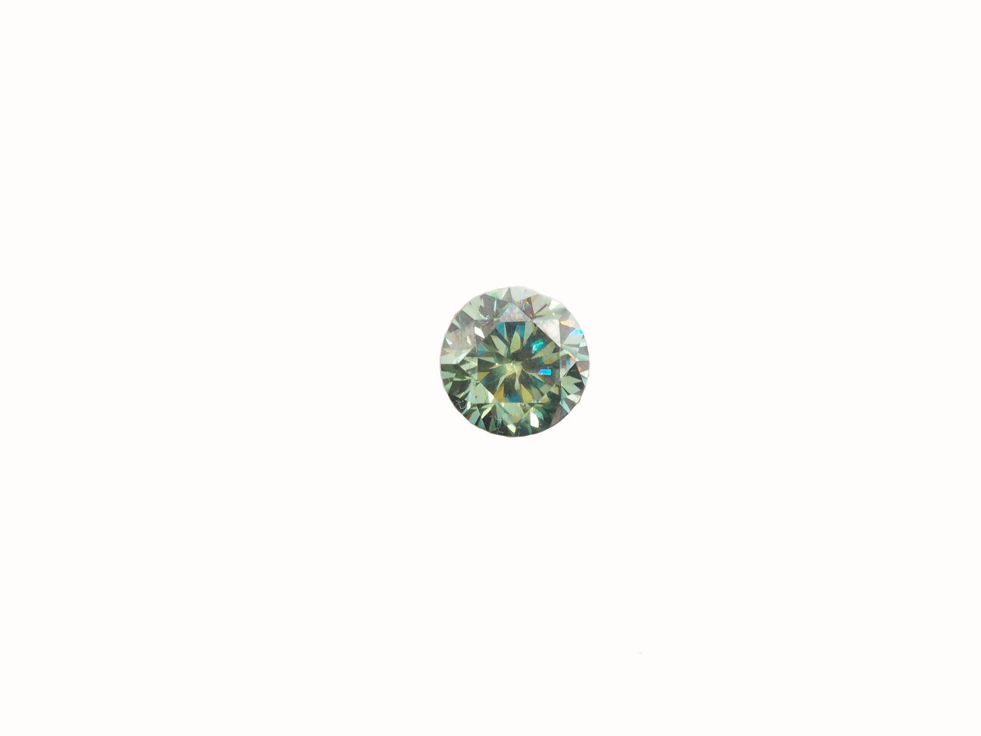 Moissanite Round Shape 10.8 mm Single Piece Approximately 3.64 Carat