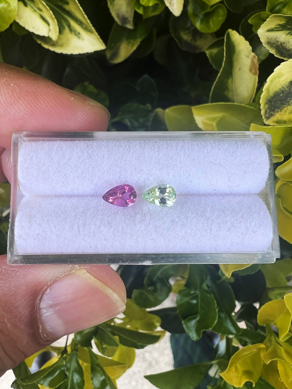 Natural Faceted Tourmaline 6.2 x 4.1 x 2.7mm , Approximately 0.78 Carat