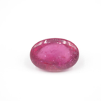 Rubellite Oval Cabochon 11.0 x 8.0 x 6.0 mm Single Piece Approximately 4.20 Carat