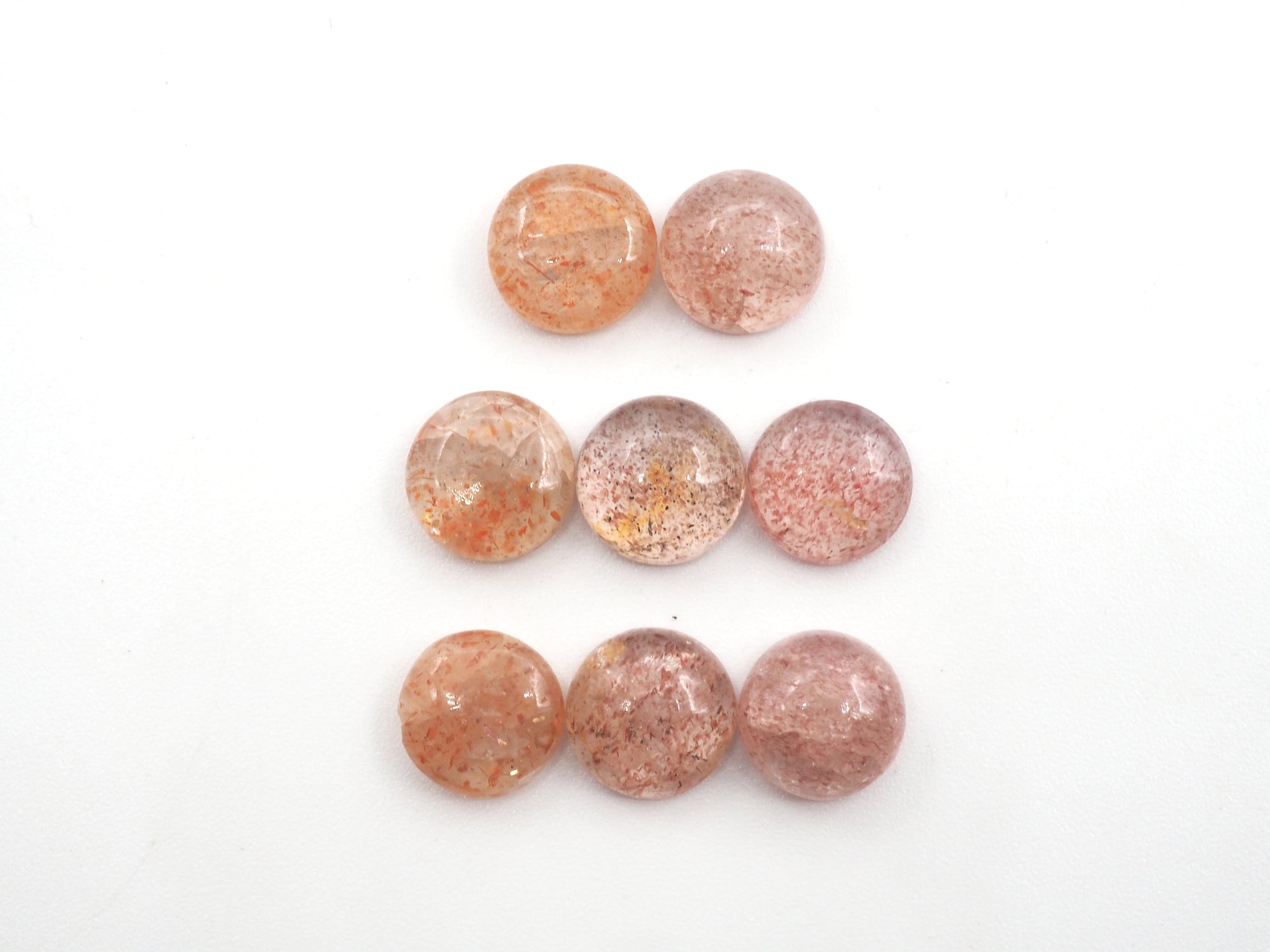 Strawberry Quartz  Round 8mm Approximately 14.0 Carat
