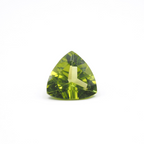 Peridot Trillion Shape 9.5 x 9.5 mm Single Piece Approximately 3.14 Carat (GTG-P-50)
