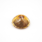 Citrine Round Shape 16.5 x 11 mm Single Piece Approximately 15.53 Carat