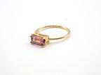 18K Yellow Gold Tourmaline Ring
