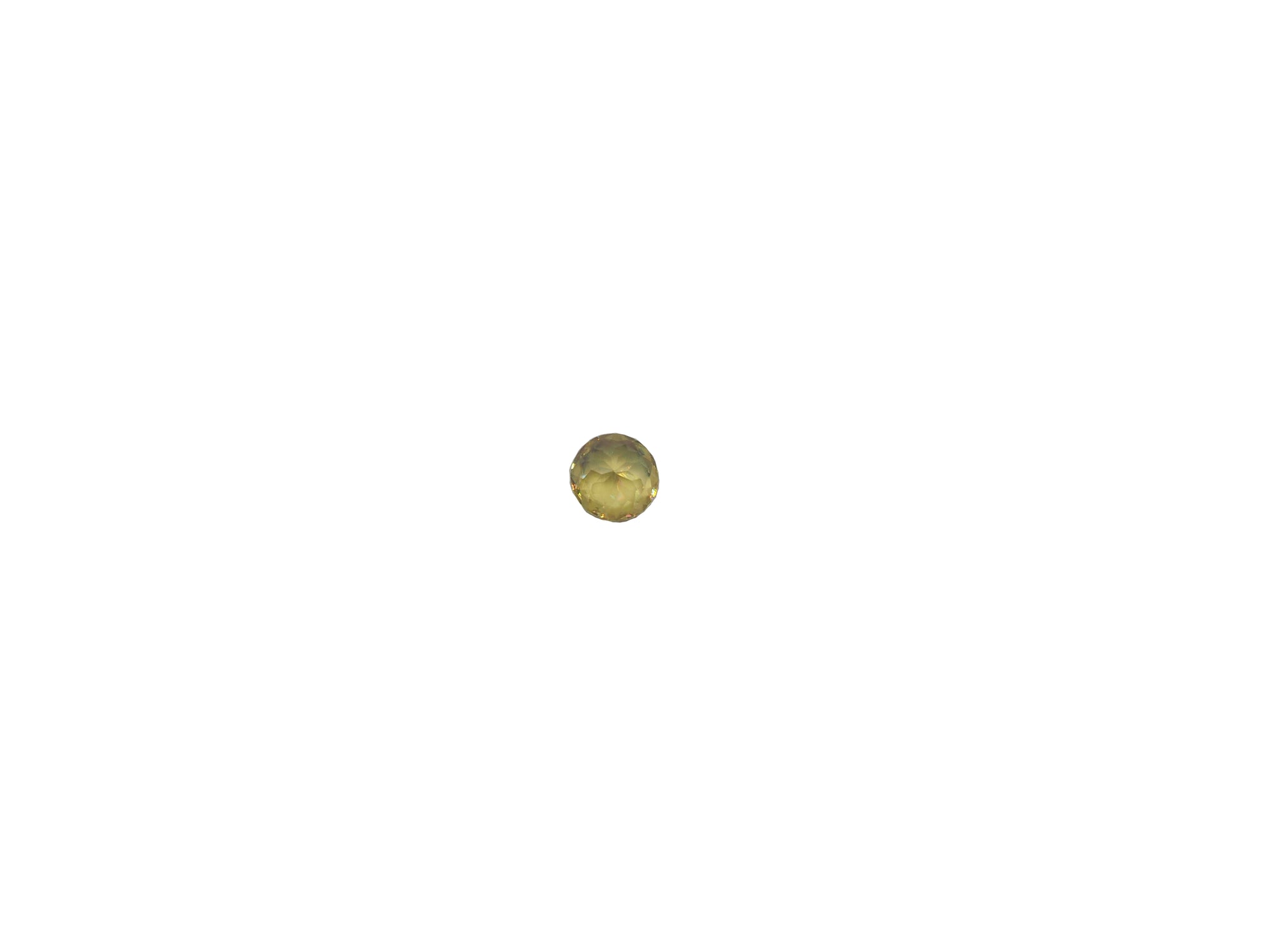 Sphene Round Shape 5mm Approximately 0.47 carat