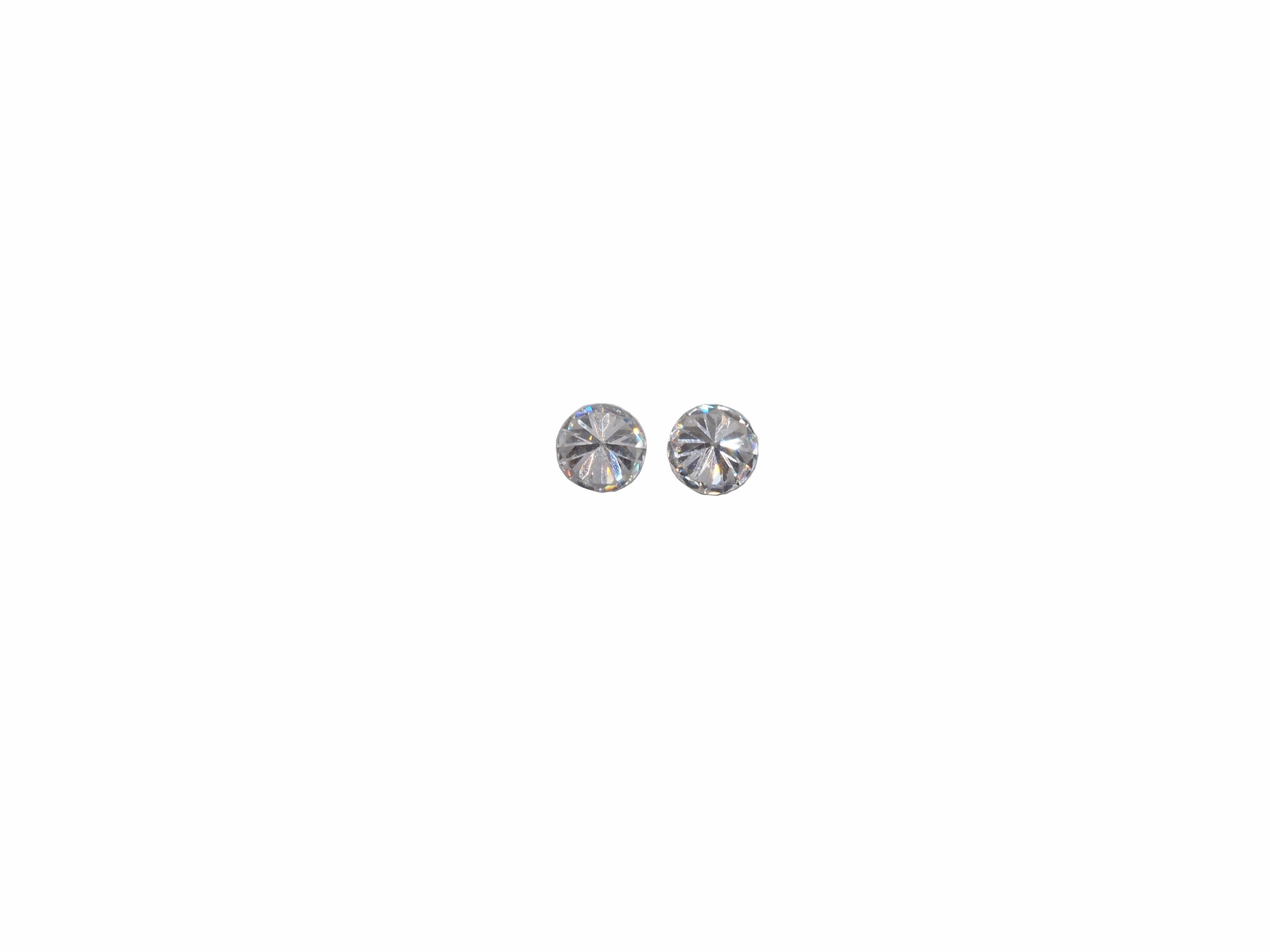 Moissanite Round Matching Pair 5mm Approximately 0.87 Carat