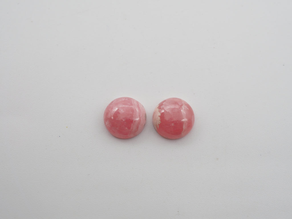 Rhodochrosite Cabochon, 10mm Approximately 9.53 carat (GTG-RC-1)