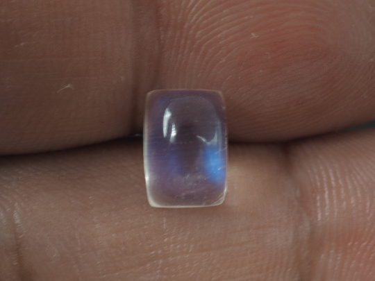 Rainbow Moonstone Rectangle Cushion 9 x 6 x 5 mm Single Piece Approximately 2.65 Carat