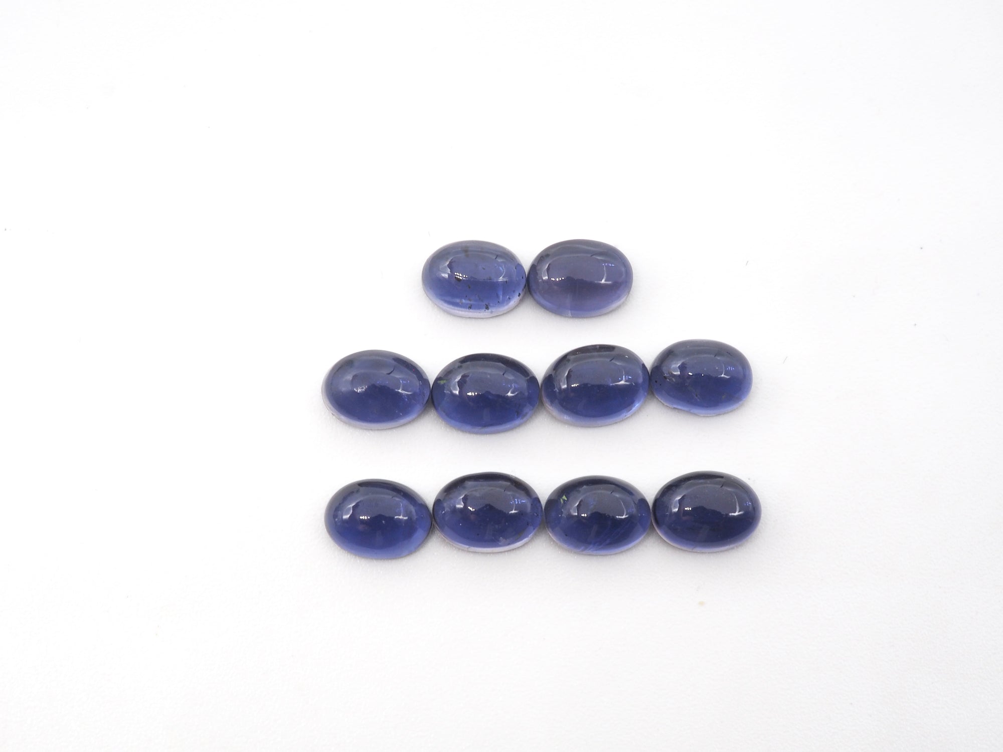 Iolite Oval Cabs 7x5mm Approximately 7.73 Carat (GTG-I-11)