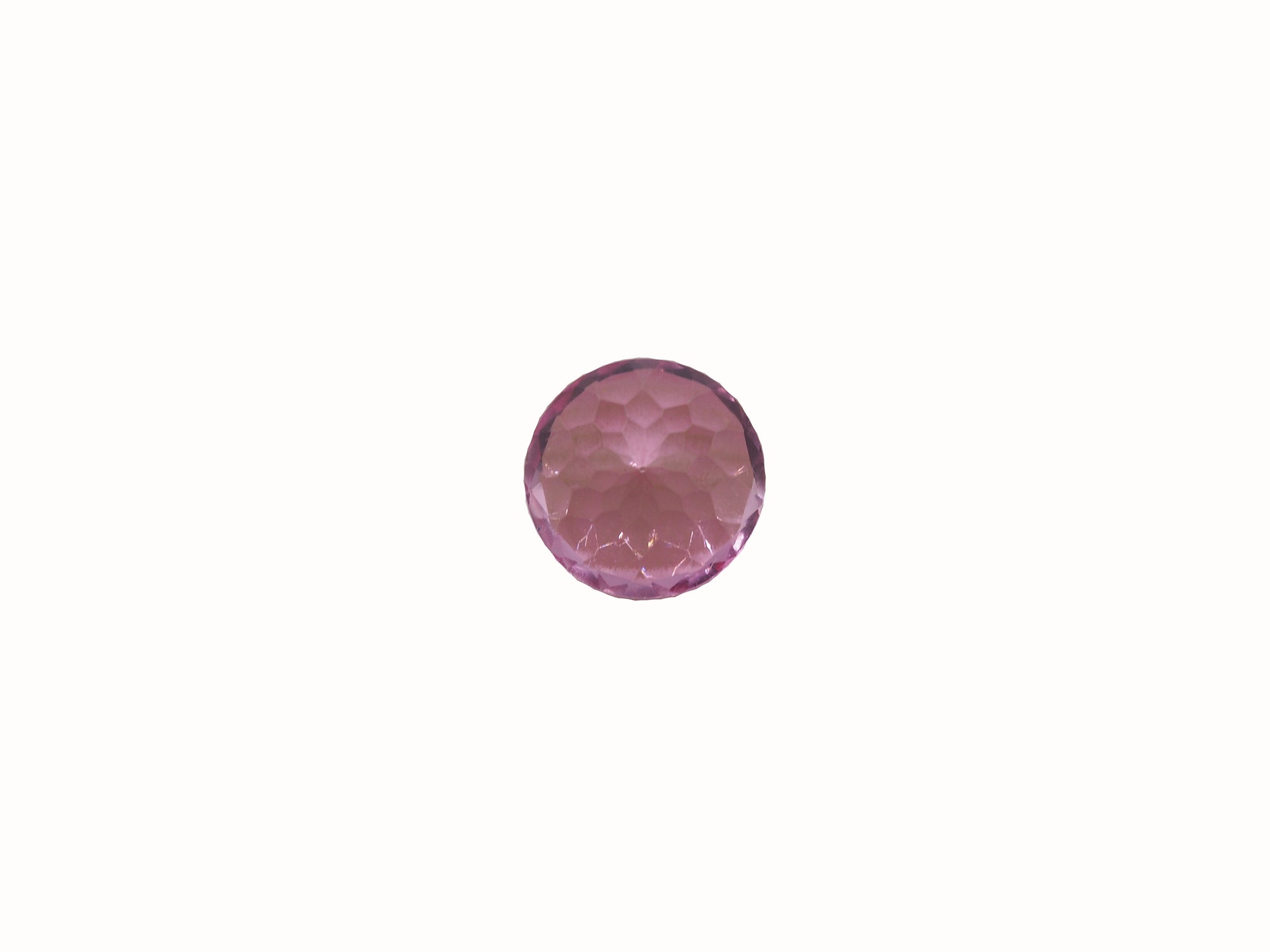 Pink Topaz Round 10.2mm Approximately 4.58 Carat