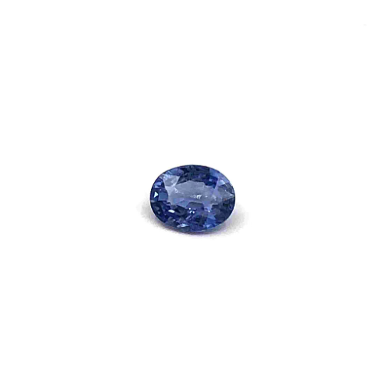 Blue Sapphire Oval Shape 6.5 x 5.0 x 3.0 mm Single Piece  Approximately 0.93 Carat
