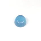 Aquamarine Oval Cabochon 13.5 x 11.5 x 6.3mm Single Piece Approximately 7.38 Carat