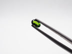 Chrome Diopside Oval Shape 6 x 4 mm Approximately 0.86 Carat, 2 Pieces