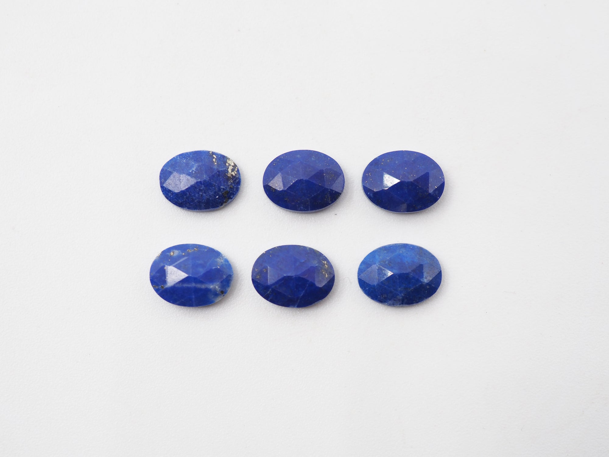 Rose Cut Lapis Oval 8x6 mm Approximately 6.21 Carat