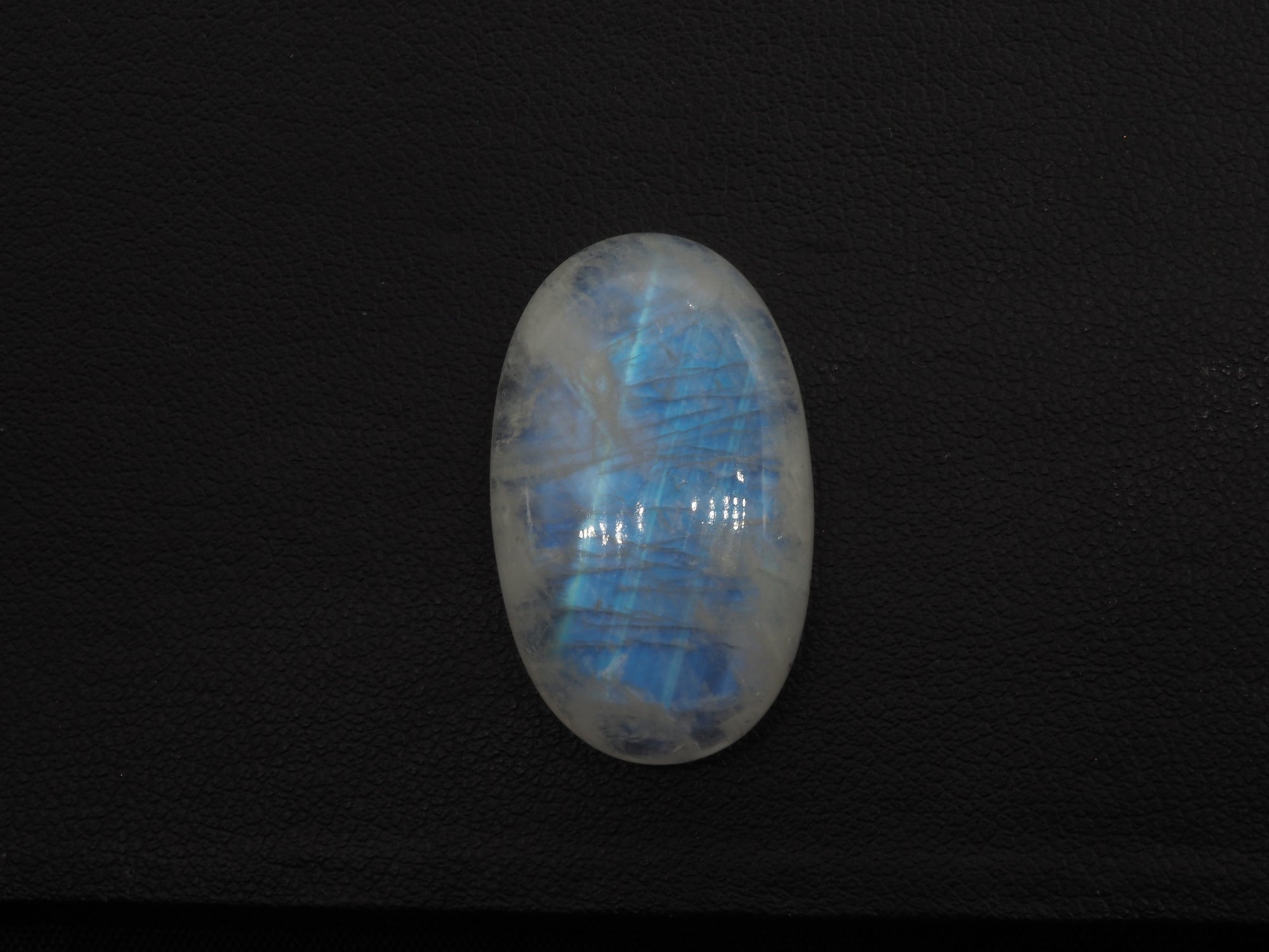 Rainbow Moonstone Oval Cabs 20 x 17 mm Approximately 28.17 Carat