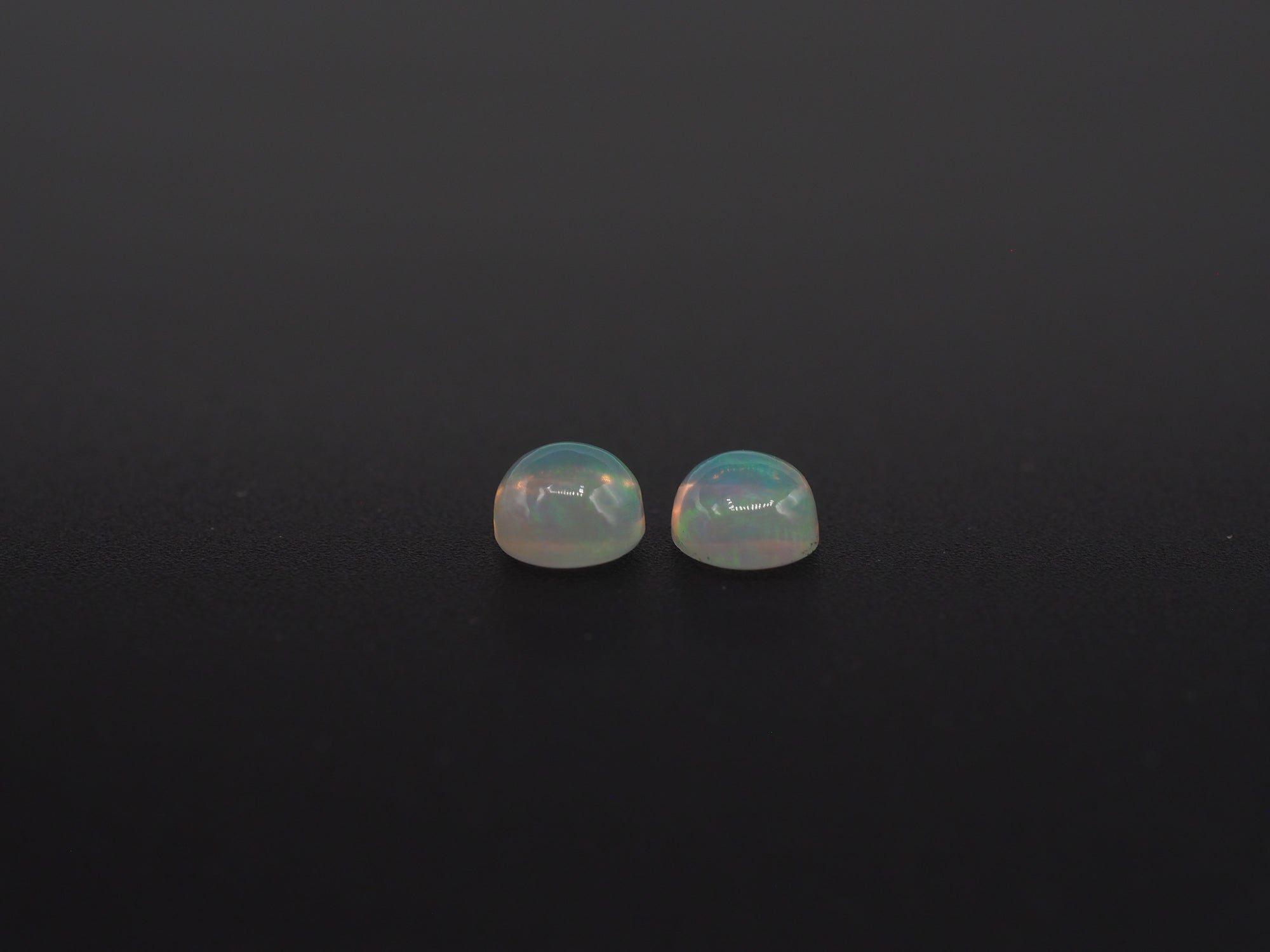 Ethiopian Opal Oval Shape 8x6 mm  Approximately 1.79 Carat , 2 Pieces (GTG-OP-179)