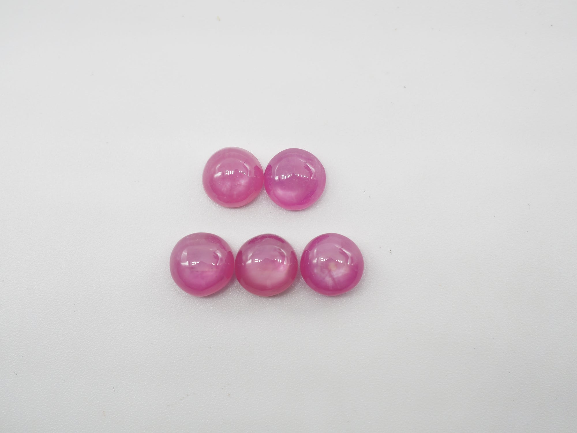 Ruby  Cabs 7mm Round  Shape Approximately 10 Carat