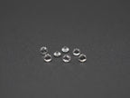 White Sapphire Round Shape 1.8 mm Approximately 0.18 Carat, 7 Pieces