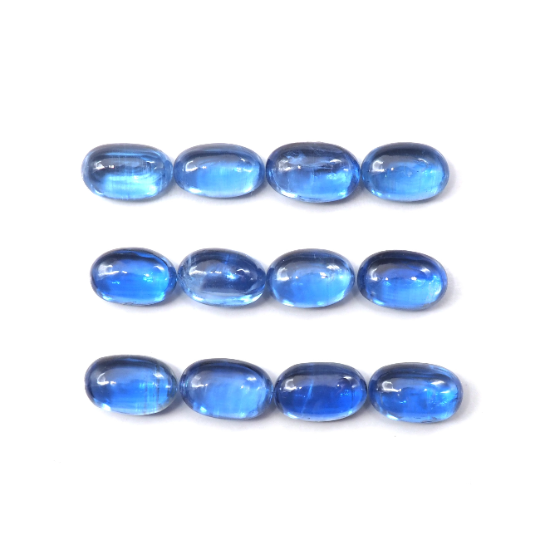 Kyanite Cabs Oval 5x3 mm Approximately 4.55 Carat