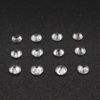 White Sapphire Round Shape 2.6 mm Approximately 0.94 Carat