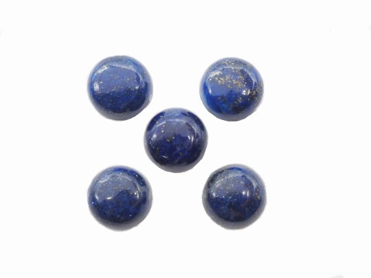 Lapis Cabs Round 10mm Approximately 22.21 Carat