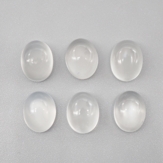 White Moonstone Cabs Oval  9x7mm Approximately 11.15 Carat