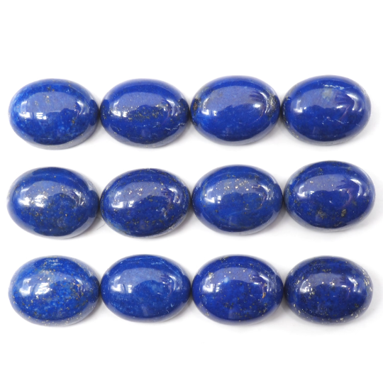 Lapis Cabs Oval 9x7 mm Approximately 27.25 Carat,