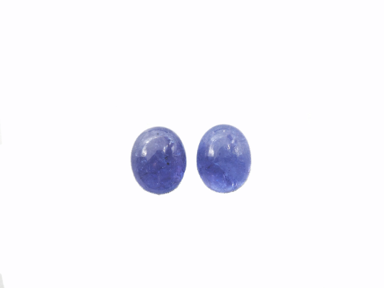 Tanzanite Cabs Oval 10 x 8 mm Approximately 6.20 Carat