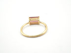 18K Yellow Gold Tourmaline Ring