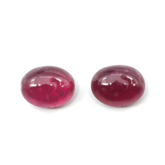 Ruby Cabs Oval 9x7 mm Approximately 5.40 Carat