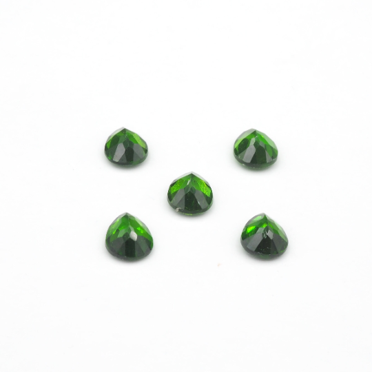 Chrome Diopside Pear Shape 5x4mm Approximately 1.72 Carat