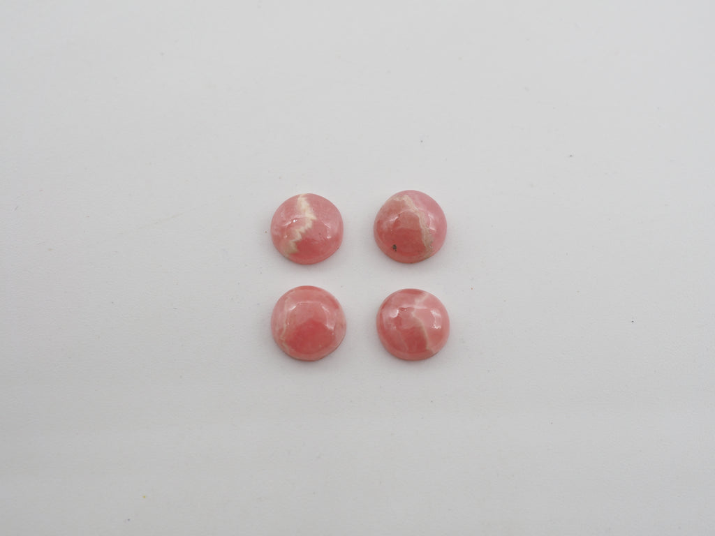 Rhodochrosite Cabochon, 8mm Approximately 9 carat (GTG-RC-3)