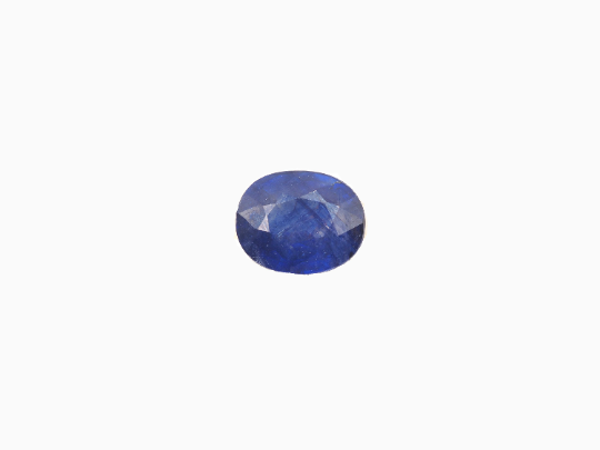 Blue Sapphire Oval Shape 10x8 mm Single Piece  Approximately 3.99 Carat
